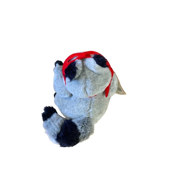 Hallmark Raccoon Wanted For Stealing Hearts Reward Plush Stuffed Animal Toy Writ - Picture 4 of 6